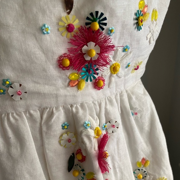 COPY - J Crew - Floral Sequined Peplum Tank - Picture 5 of 5